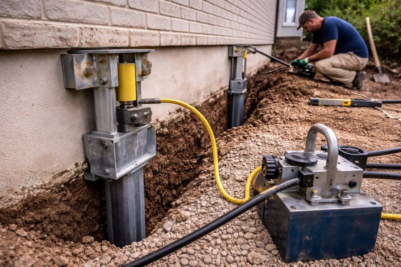 Sinking Foundation Repair in Cheltenham, MD