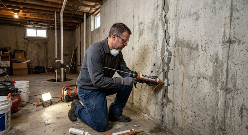 Structural Crack Repair in La Plata, MD