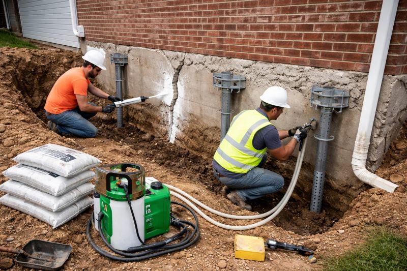 Structural Foundation Repair in Bryans Road, MD