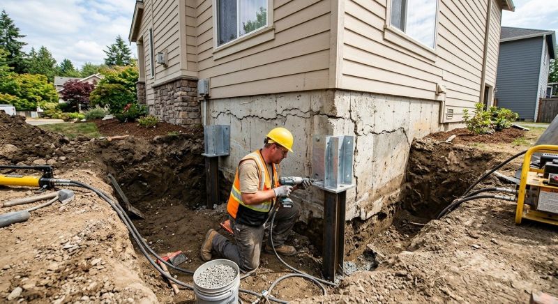 Structural Foundation Repair in Leonardtown, MD