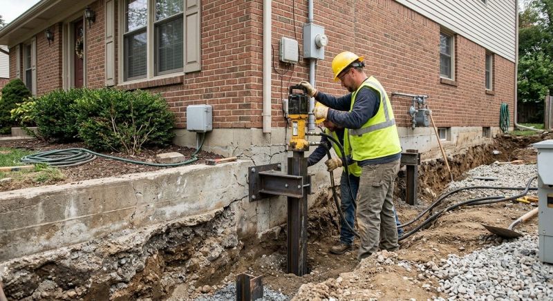 Structural Foundation Repair in Lorton, VA