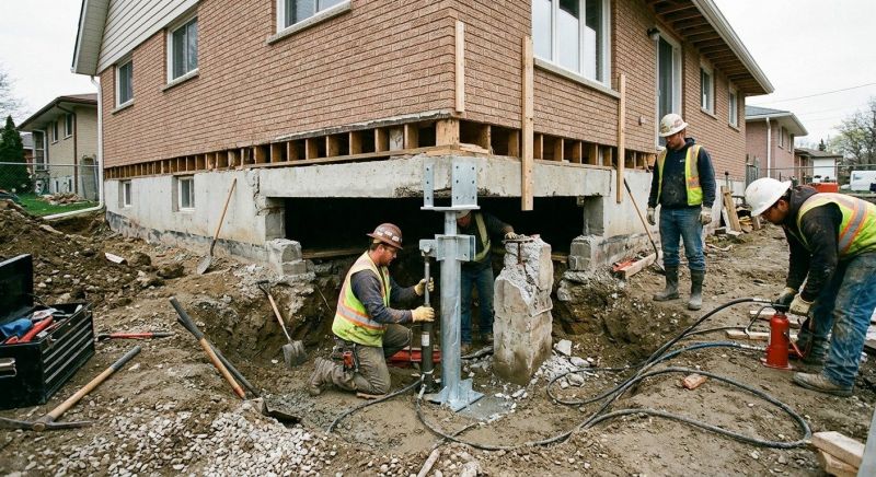 Structural Underpinning in La Plata, MD